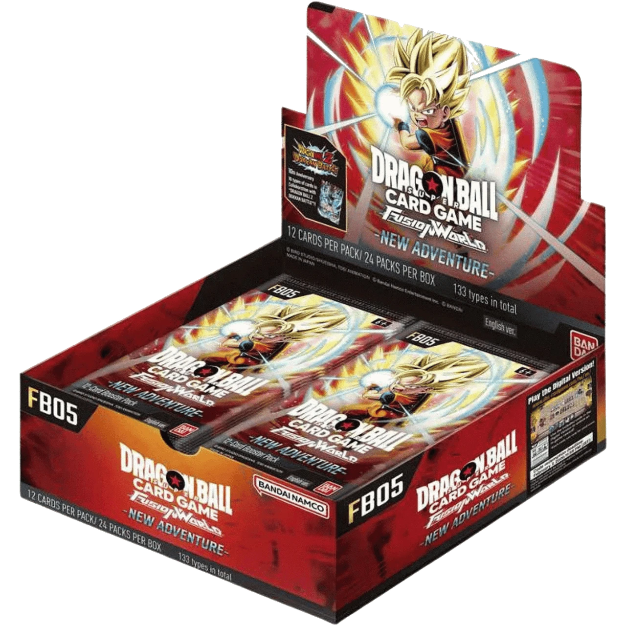 Bandai Trading Card Games Dragon Ball Super TCG: Fusion World 05 Booster Box [FB05] 810059788893 BJP2762168