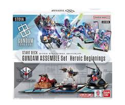 Bandai Trading Card Games Gundam TCG: Starter Deck - Heroic Beginnings 4582769843624 GDCG-ST01A