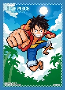 Bandai Trading Card Games > One Piece PIXEL LUFFY One Piece TCG: Official Sleeves Set 8 810059787995