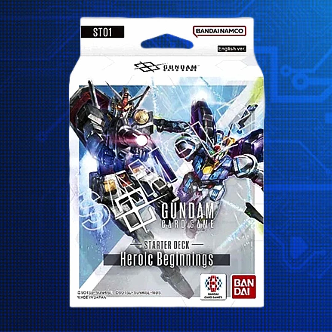 Bandai Trading Card Games ST01 - Heroic Beginnings Gundam Card Game Starter Deck [ST01-ST04] 810158833142 BJP2800362