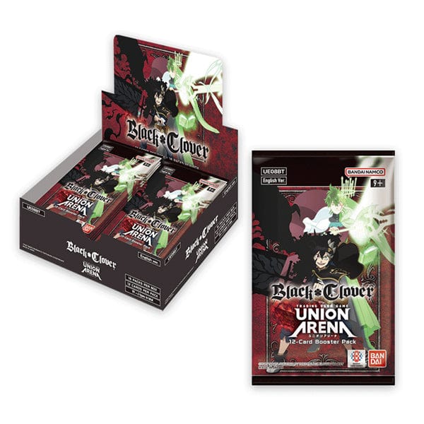 Bandai Trading Card Games Union Arena: Black Clover Booster Box [UE08BT] 810158831384 BAN2785162