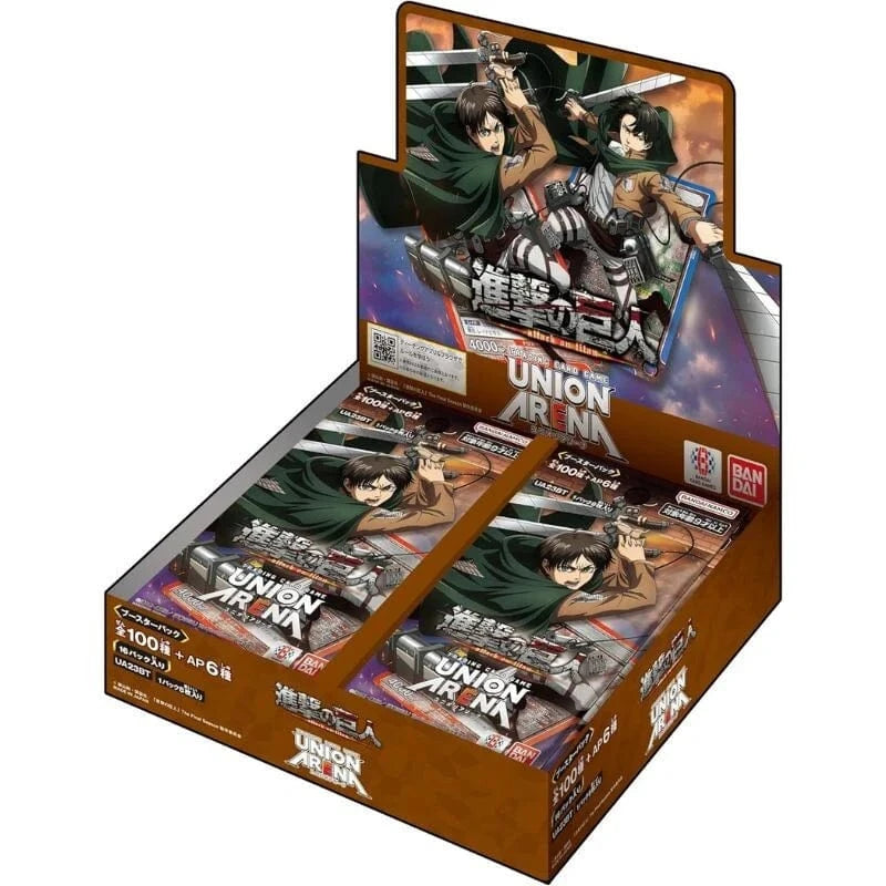 Bandai Trading Card Games > Union Arena UNION ARENA CARD GAME: BOOSTER PACK: ATTACK ON TITAN (UE10BT) (16CT) 810158833401 BJP2800351
