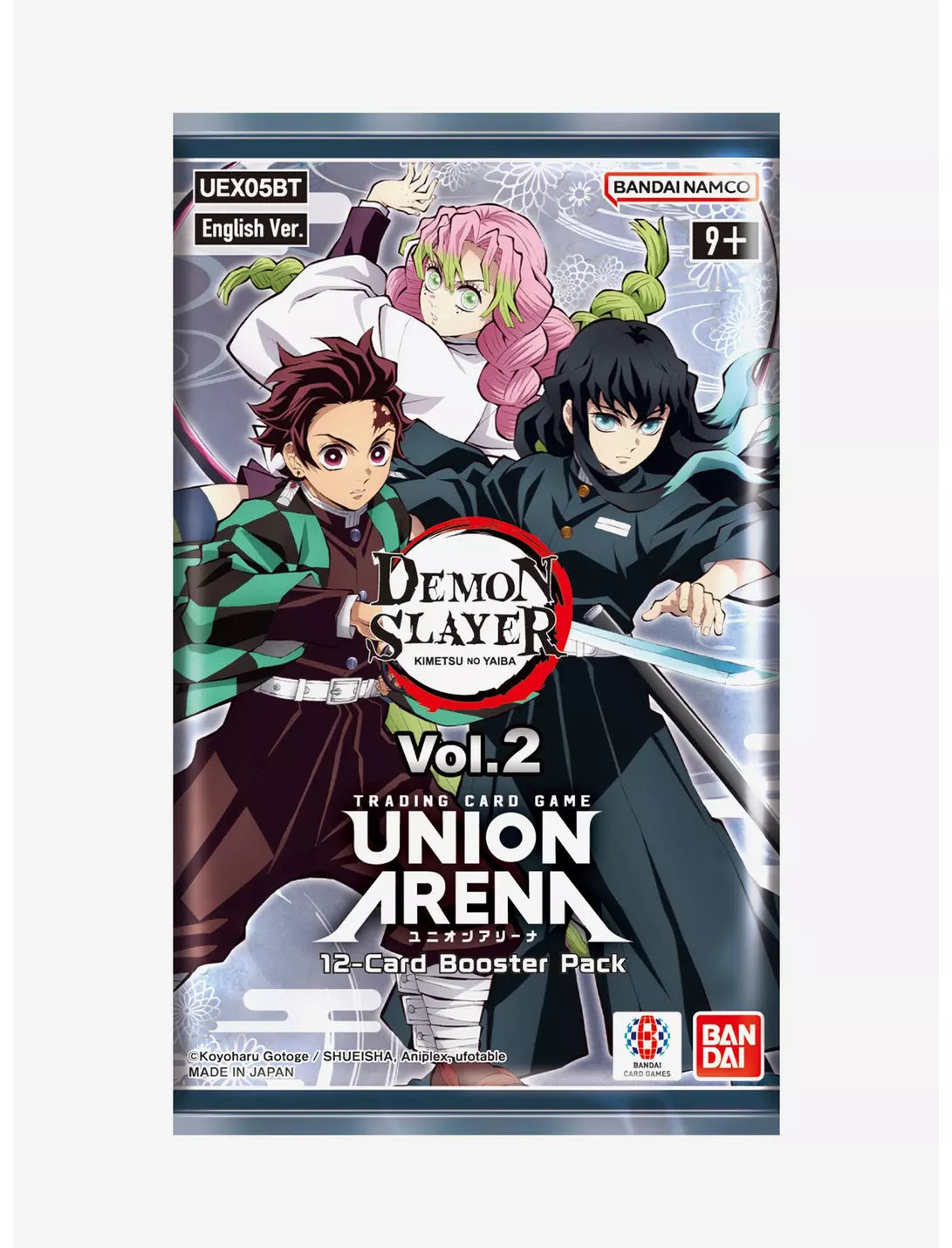 Bandai Trading Card Games > Union Arena UNION ARENA CARD GAME: BOOSTER PACK: DEMON SLAYER: KIMETSU NO YAIBA VOLUME 2 (UEX05BT) 810158835733 BJP2815777