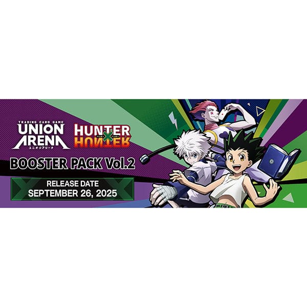 UNION ARENA ブースターパック HUNTER HUNTER vol.2 UNION ARENA ブースターパック HUNTER×HUNTER Vol.2 【EX01BT