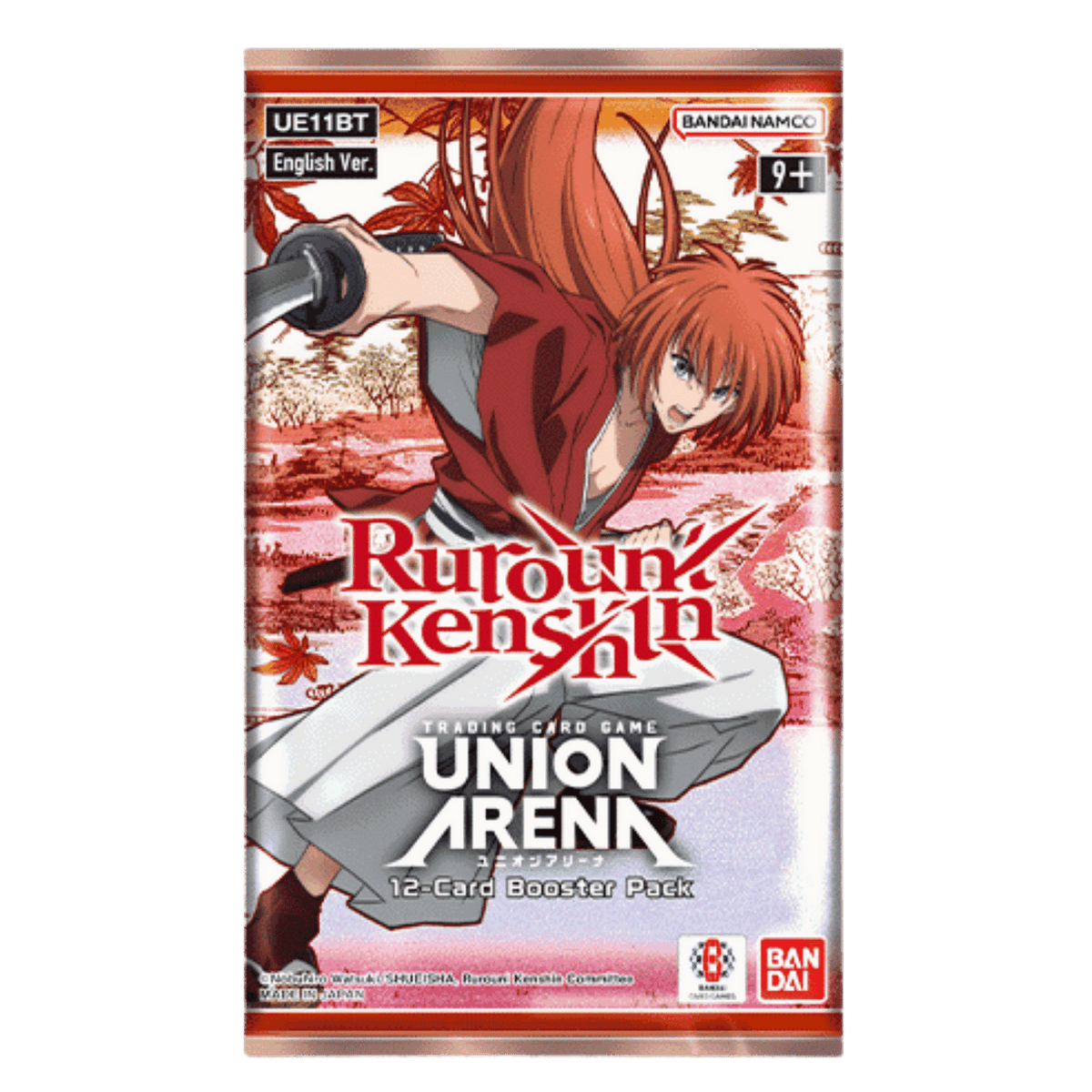 Bandai Trading Card Games > Union Arena Union Arena: Rurouni Kenshin Booster Pack [UE11BT] 810158833883 BAN2802221