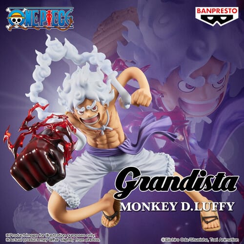 Banpresto Toys > Action Figures > Anime Banpresto: One Piece - Grandista - Monkey D. Luffy Gear5 II Special Edition Statue 4573102715593 BPST15593