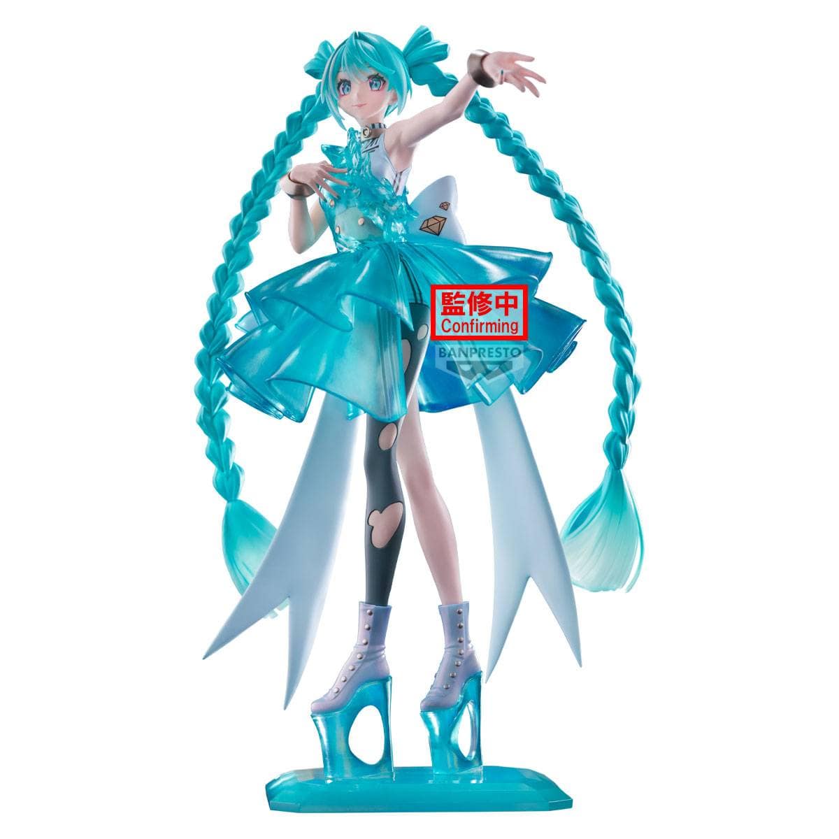 Banpresto Toys > Statues > Anime Banpresto: Evolve - Hatsune Miku, Clearluxe Emerald Gem 4983164293265 BP-29326
