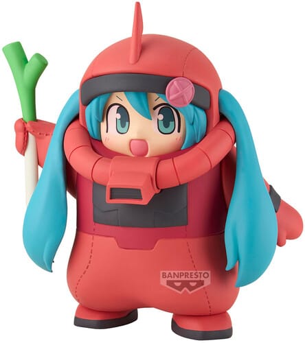 Banpresto Toys > Statues > Anime Banpresto: Gundam 45th x Hatsune Miku - Char's Zaku Costume (Hatsune Miku Ver.) 4573102711342 BP-71134