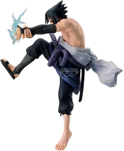 Banpresto Toys > Statues > Anime Banpresto: Naruto: 72 series - 40 Vibration Stars - Sasuke Uchiha Statue 4573102713179 BPST13179