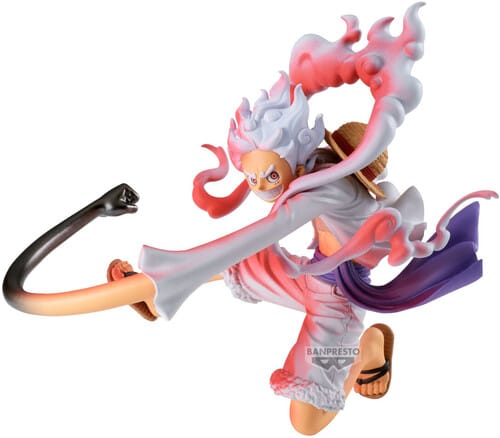 Banpresto Toys > Statues > Anime Banpresto: One Piece - Battle Record - Monkey D. Luffy Gear 5 Special Ver. Statue 4573102696601 BPST96601