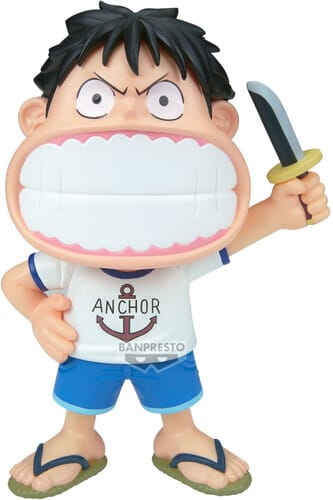 Banpresto Toys > Statues > Anime Banpresto: One Piece - Big Sofvimates - Monkey D. Luffy Figure 4573102714954 BPST14954
