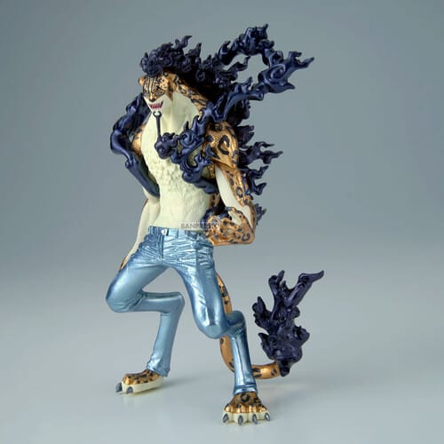 Banpresto Toys > Statues > Anime Banpresto: One Piece - King of Artist - Rob Lucci Awakening Special Statue 4573102717283 BPST17283