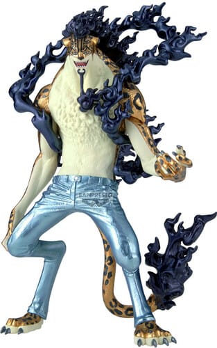 Banpresto Toys > Statues > Anime Banpresto: One Piece - King of Artist - Rob Lucci Awakening Special Statue 4573102717283 BPST17283