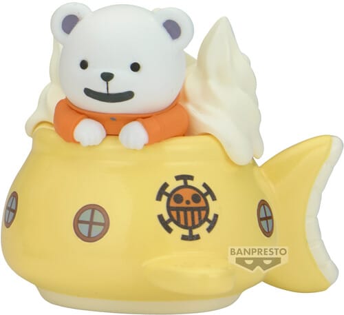 Banpresto Toys > Statues > Anime Banpresto - One Piece - Paldolce - Bepo & Pirate Ship Figure 4573102718846 BPST18846