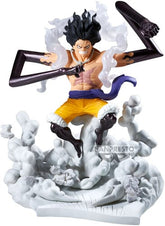 Banpresto Toys > Statues > Anime Banpresto: One Piece - Senkozekkei Monkey. D. Luffy (Gear4) 4573102710253 BP-71025