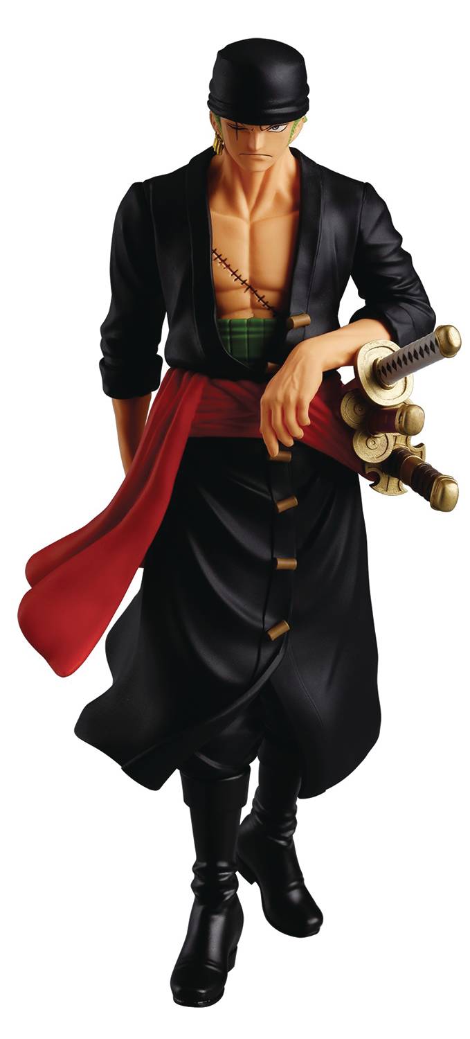 Banpresto Toys > Statues > Anime BANPRESTO: ONE PIECE: SHUKKO SPECIAL RORONOA ZORO STATUE 4983164896626 STL326933