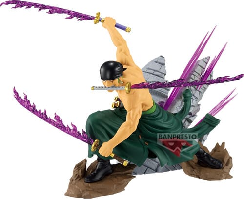 Banpresto Toys > Statues > Anime Banpresto - One Piece - Theorama Soul - Roronoa Zoro Statue 4573102718891 BPST18891