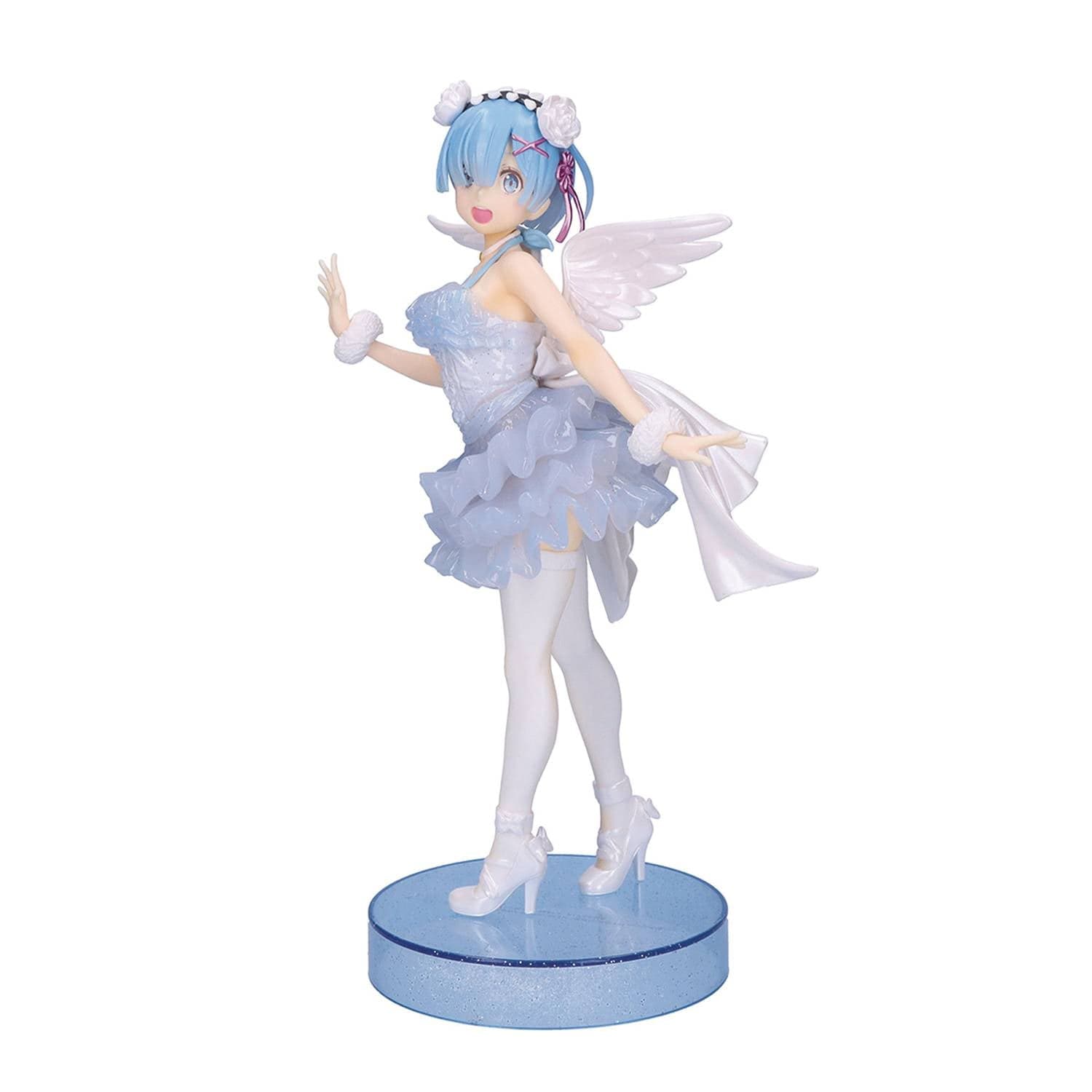 Banpresto Toys > Statues > Anime BANPRESTO: RE ZERO - ESPRESTO CLEAR & DRESSY REM SPECIAL COLOR STATUE 4983164896978 STL329551