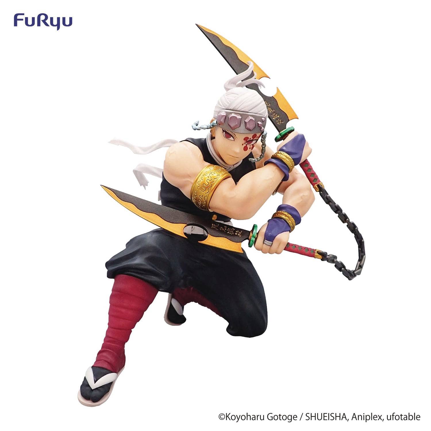 Banpresto Toys > Statues > Anime FURYU: DEMON SLAYER - TENGEN UZUI NOODLES STOPPER FIGURE 4582655070196 STL283393