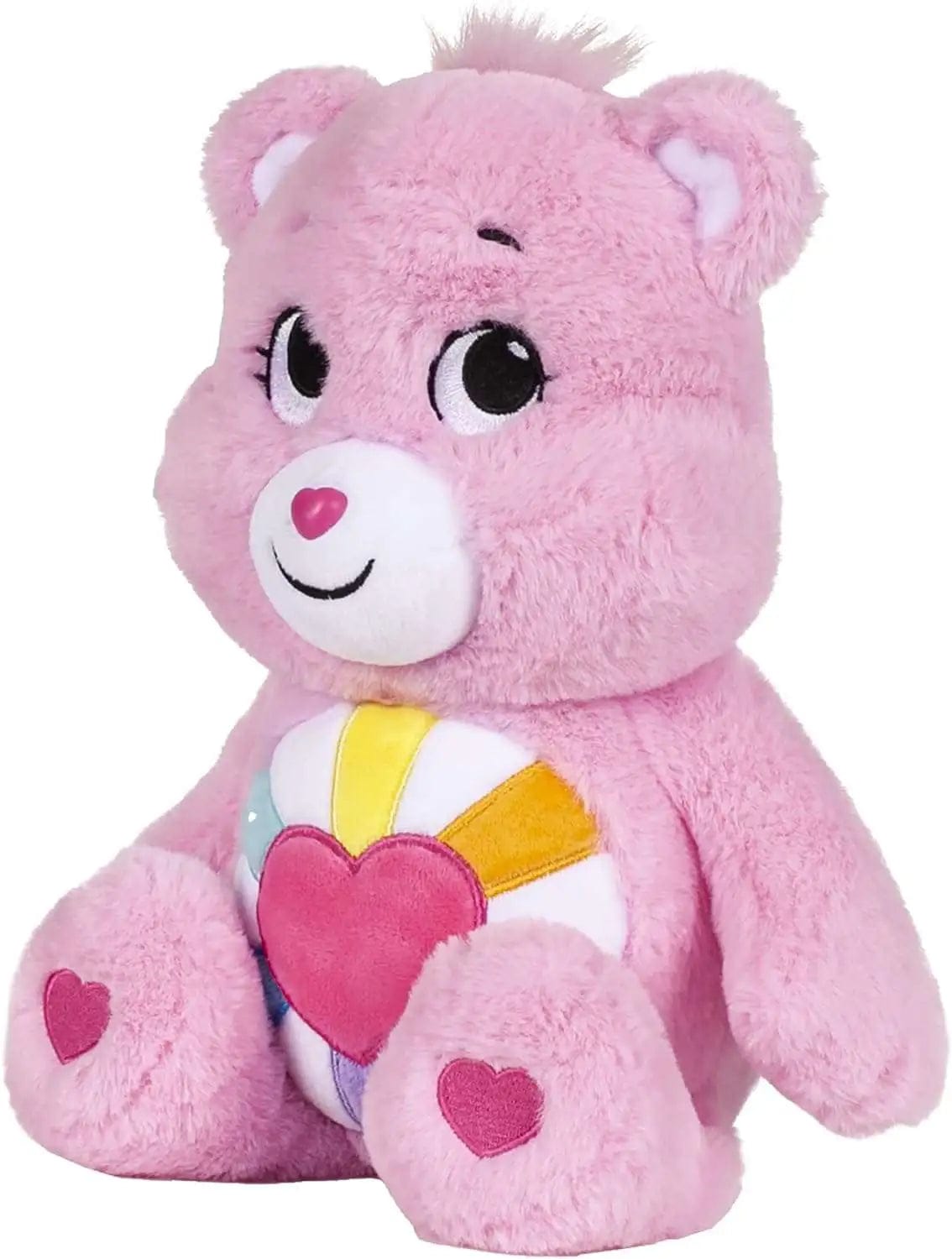 BASIC FUN! Toys > Plushies BASIC FUN: CARE BEARS- HOPEFUL HEART BEAR 14-INCH PLUSH 885561226140