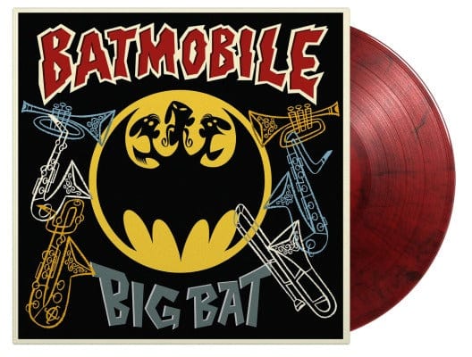 Batmobile - Big Bat (10-Inch Vinyl, Colored Vinyl, Red, 180 Gram Vinyl)