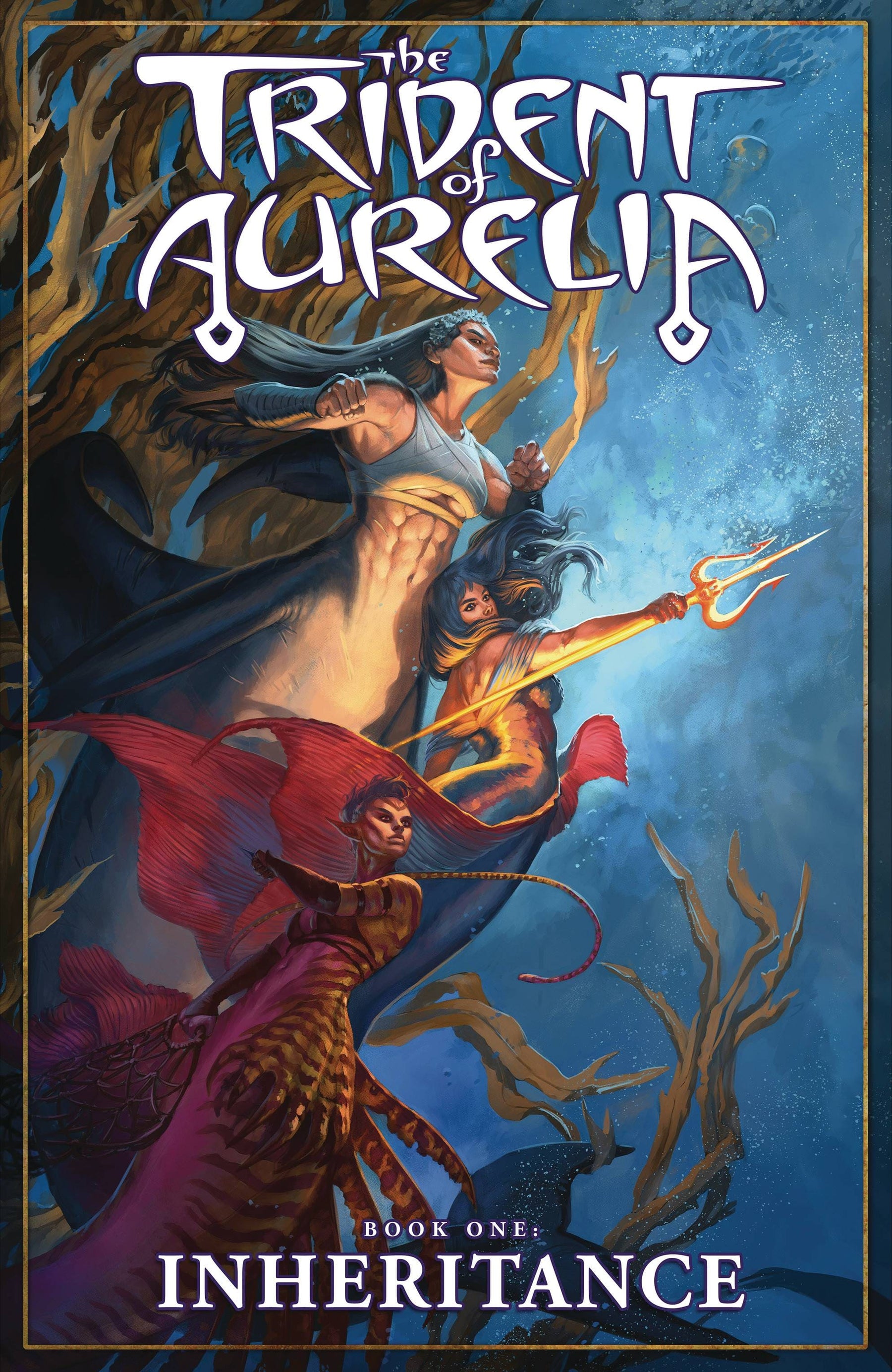 BATTLE QUEST COMICS Graphic Novel Trident Of Aurelia TP 9781734696042 APR231244