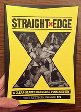 Bazillion Points Books > Film & Music > Music Straight Edge: A Clear-Headed Hardcore Punk History - Book 9781935950240 MC-22461