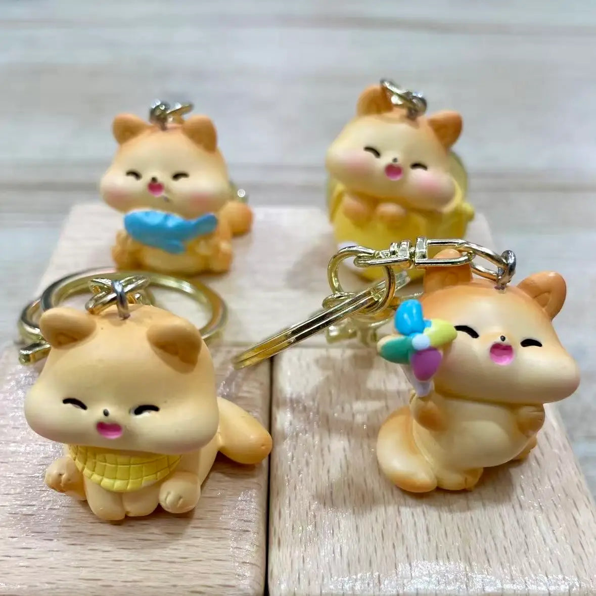 BCmini Accessories Brown Cat Keychain (Random Design) 034466121665 12203