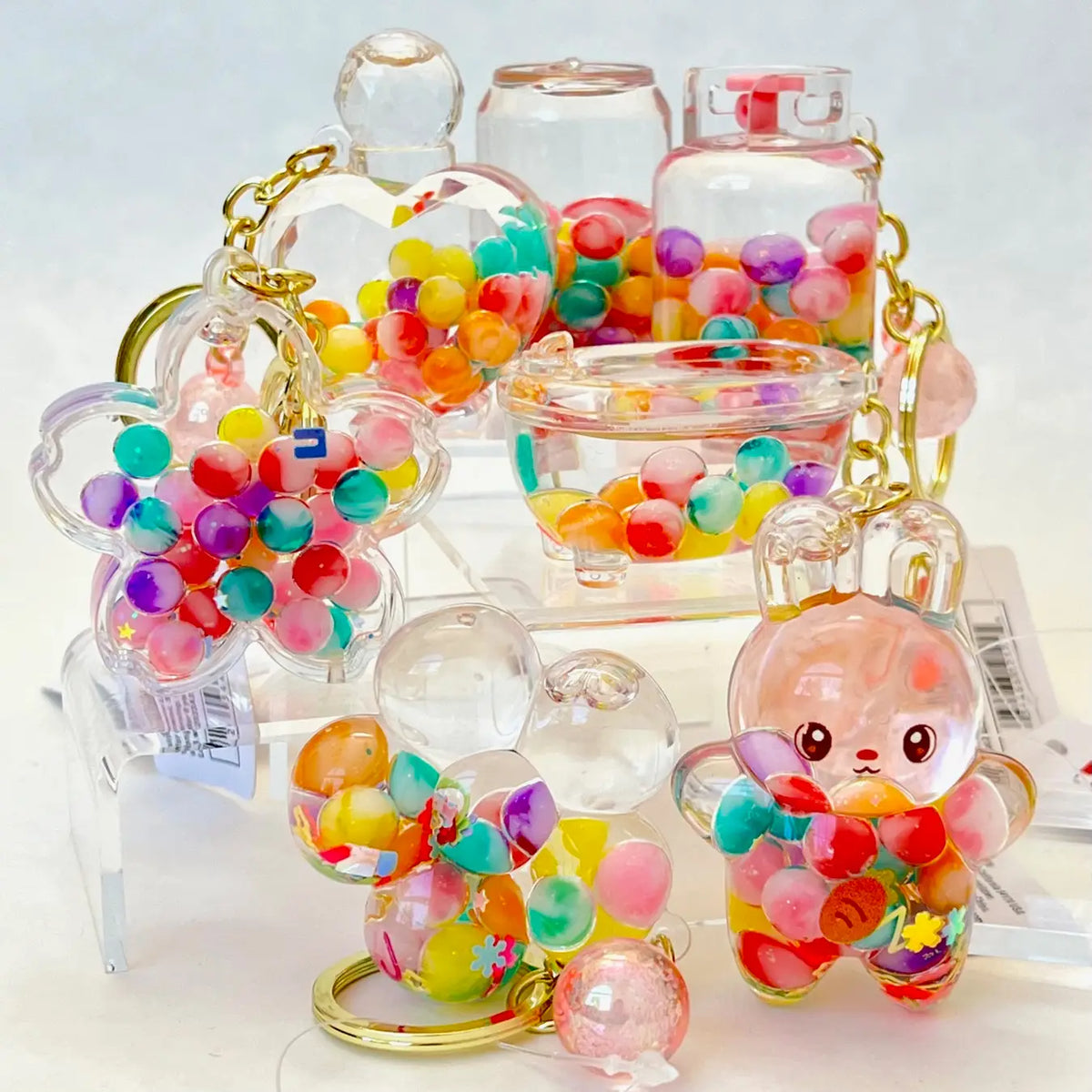 BCmini Accessories Bubble Keychain (Random Design) 12124