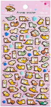 BCmini Decor > Stickers Otter Puffy Stickers 034466110454 11045