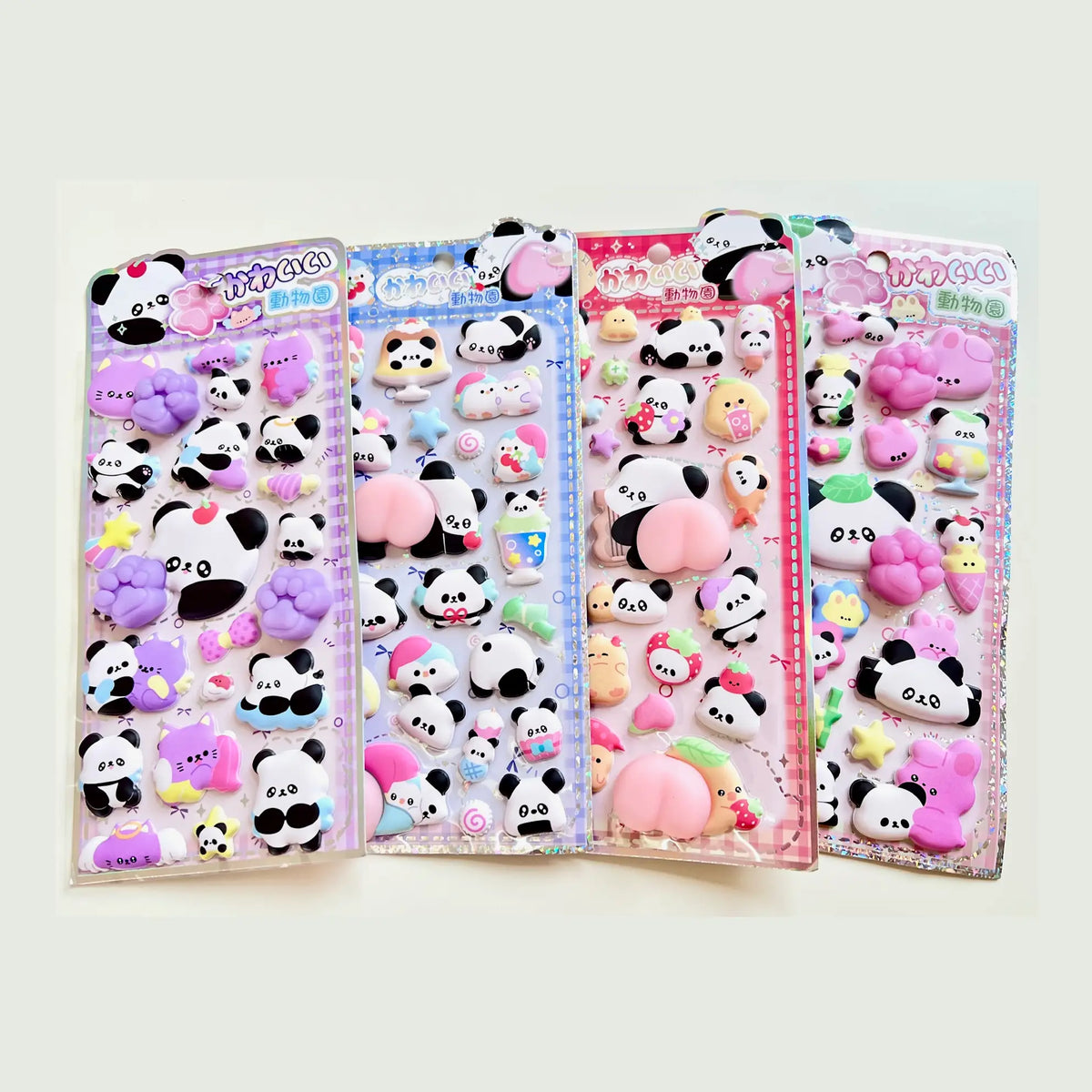 BCmini Decor > Stickers Panda Squishy Butt Stickers 034466110904 11090