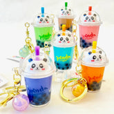 BCmini Miscellaneous > Keychains Floaty Key Charm - Panda Boba Tea 034466120705 12070