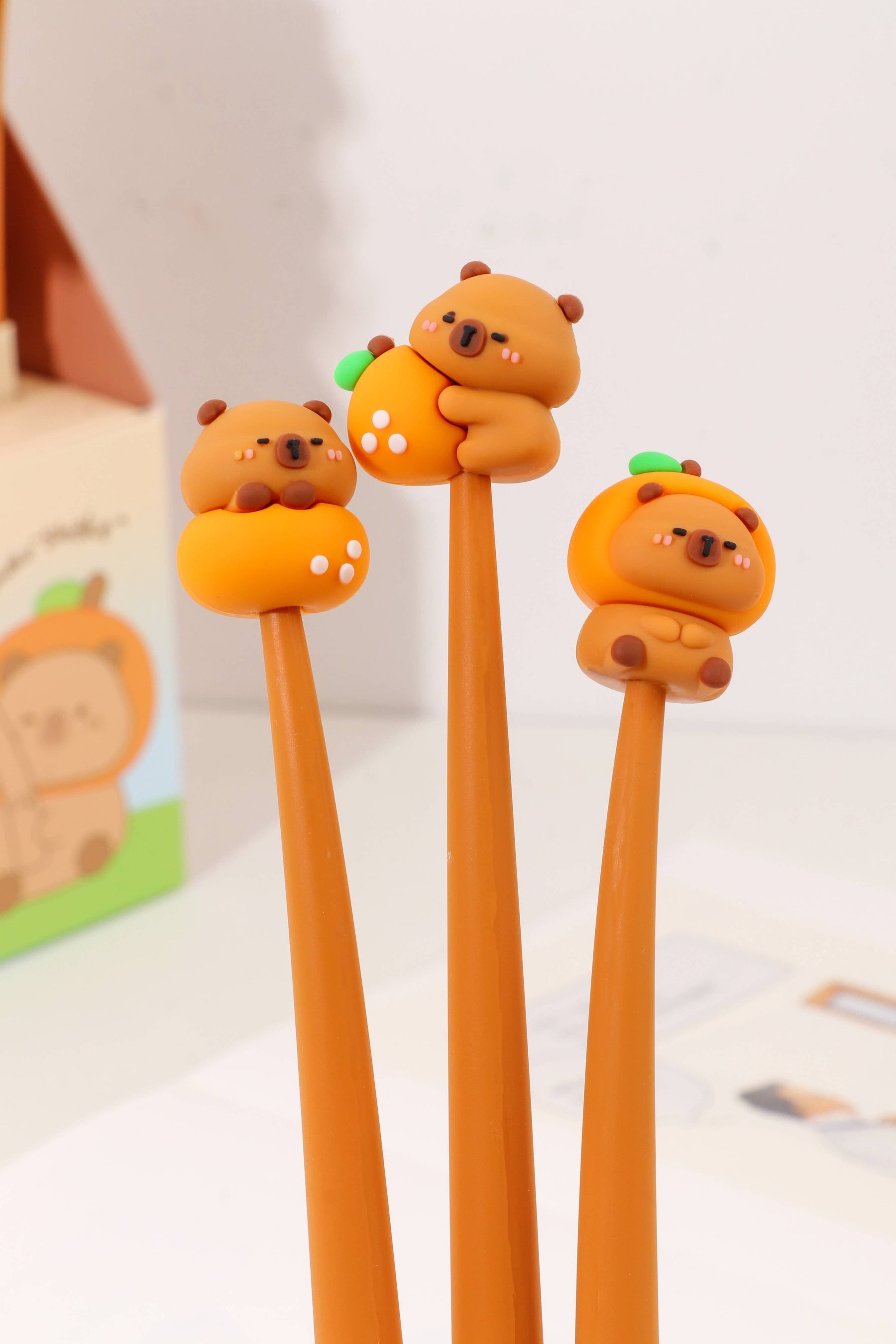BCmini Miscellaneous > Pens 22646 Capybara Wiggle GEL PEN-24 6942423181796 22646