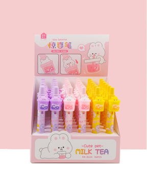 BCmini Miscellaneous > Pens 22648 Boba Pet RETRACTABLE GEL PEN-36 6942423182243 22648