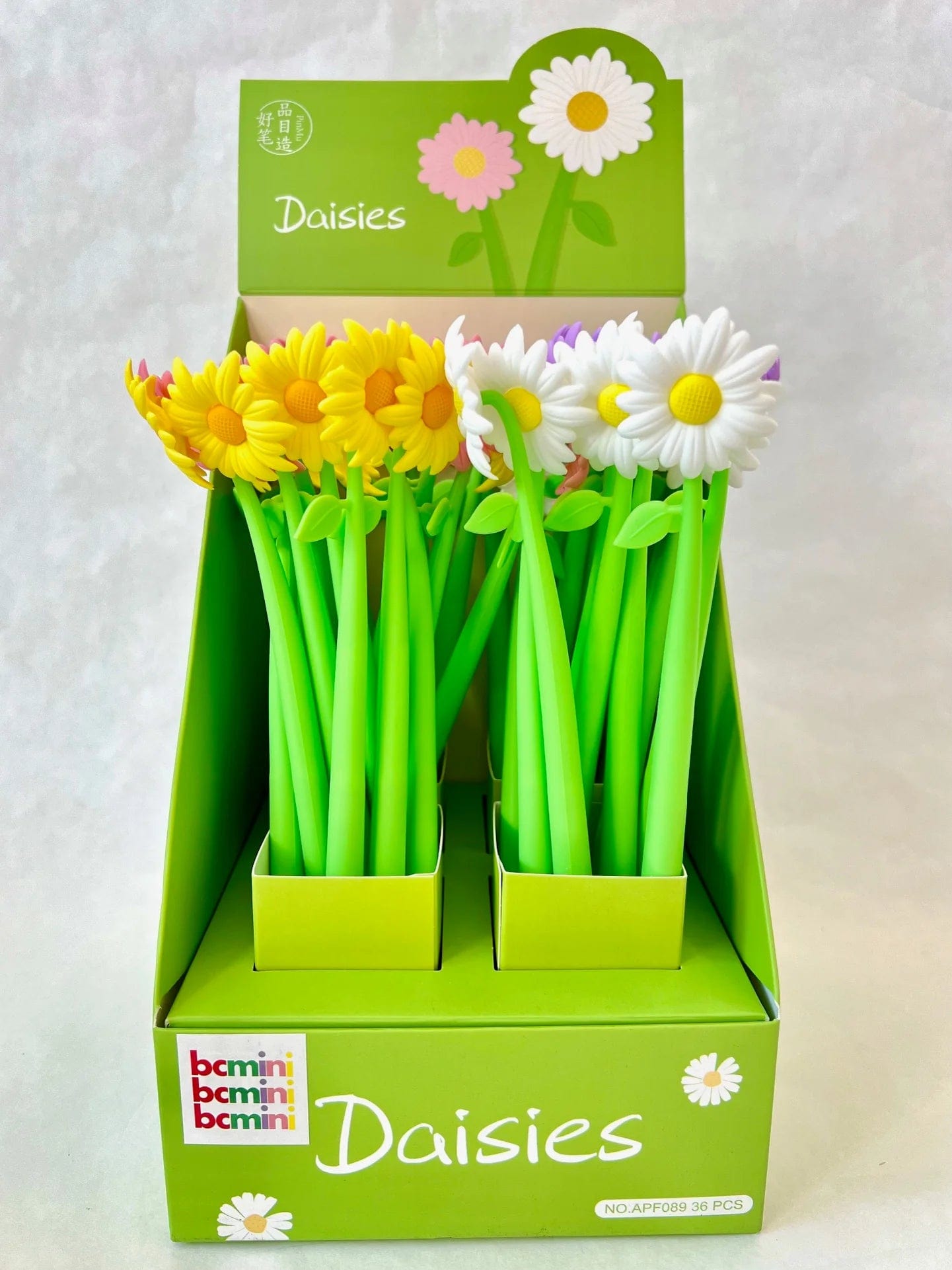 BCMINI Miscellaneous > Pens BC MINI: DAISIES GEL PEN 6974732754835