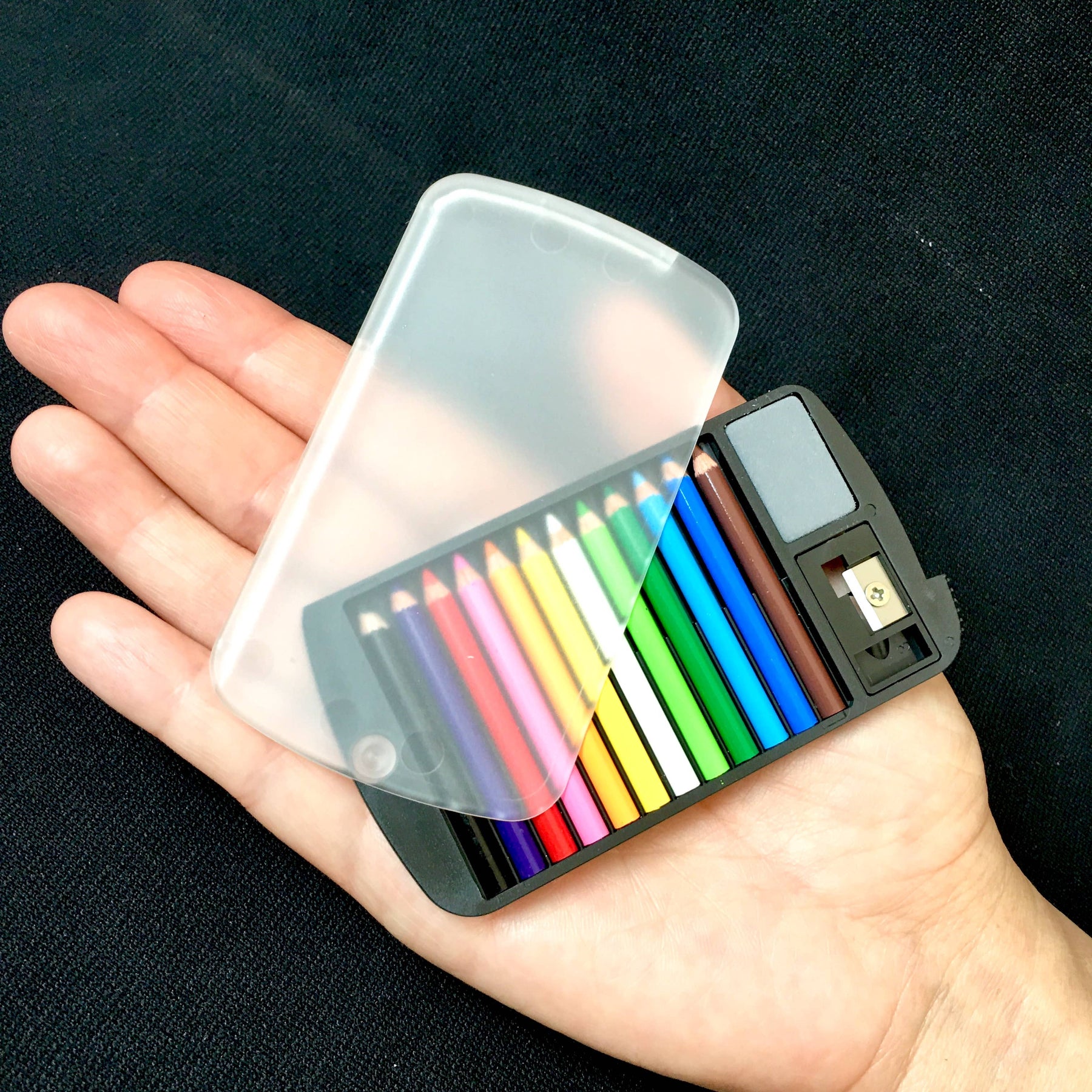 BCmini Miscellaneous > Pens Set of 12 Mini Pencils in Clear Card Case 034466221303 22134