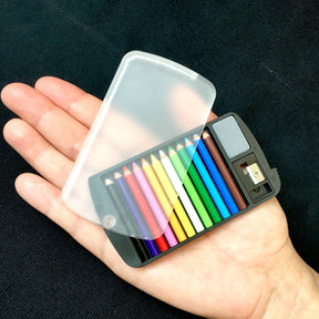 BCmini Miscellaneous > Pens Set of 12 Mini Pencils in Clear Card Case 034466221303 22134