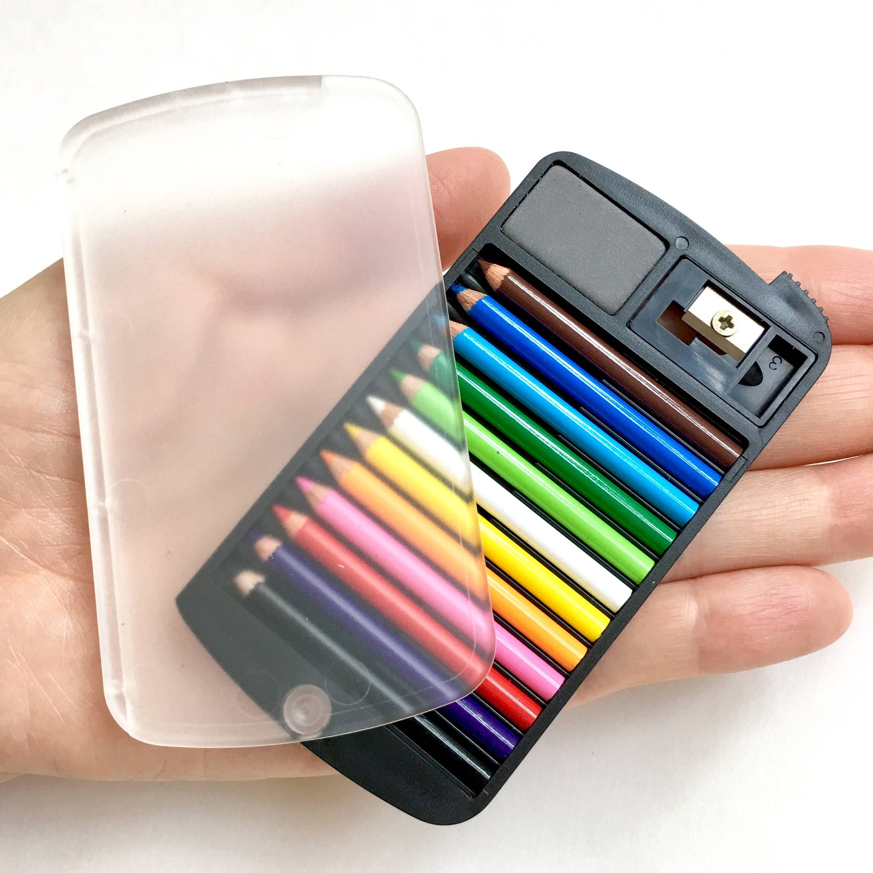 BCmini Miscellaneous > Pens Set of 12 Mini Pencils in Clear Card Case 034466221303 22134