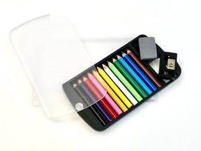 BCmini Miscellaneous > Pens Set of 12 Mini Pencils in Clear Card Case 034466221303 22134