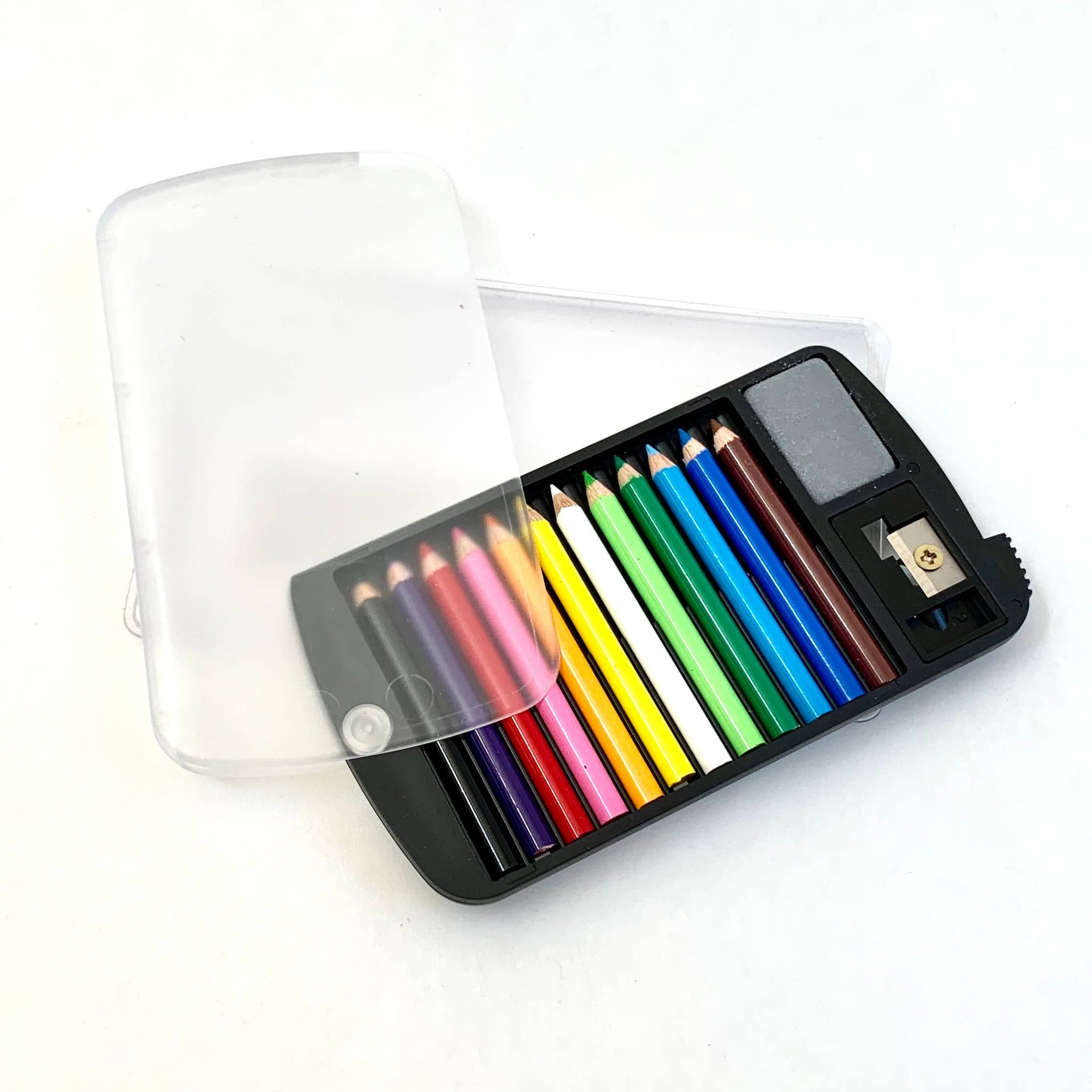 BCmini Miscellaneous > Pens Set of 12 Mini Pencils in Clear Card Case 034466221303 22134