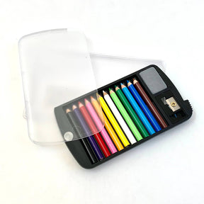 BCmini Miscellaneous > Pens Set of 12 Mini Pencils in Clear Card Case 034466221303 22134