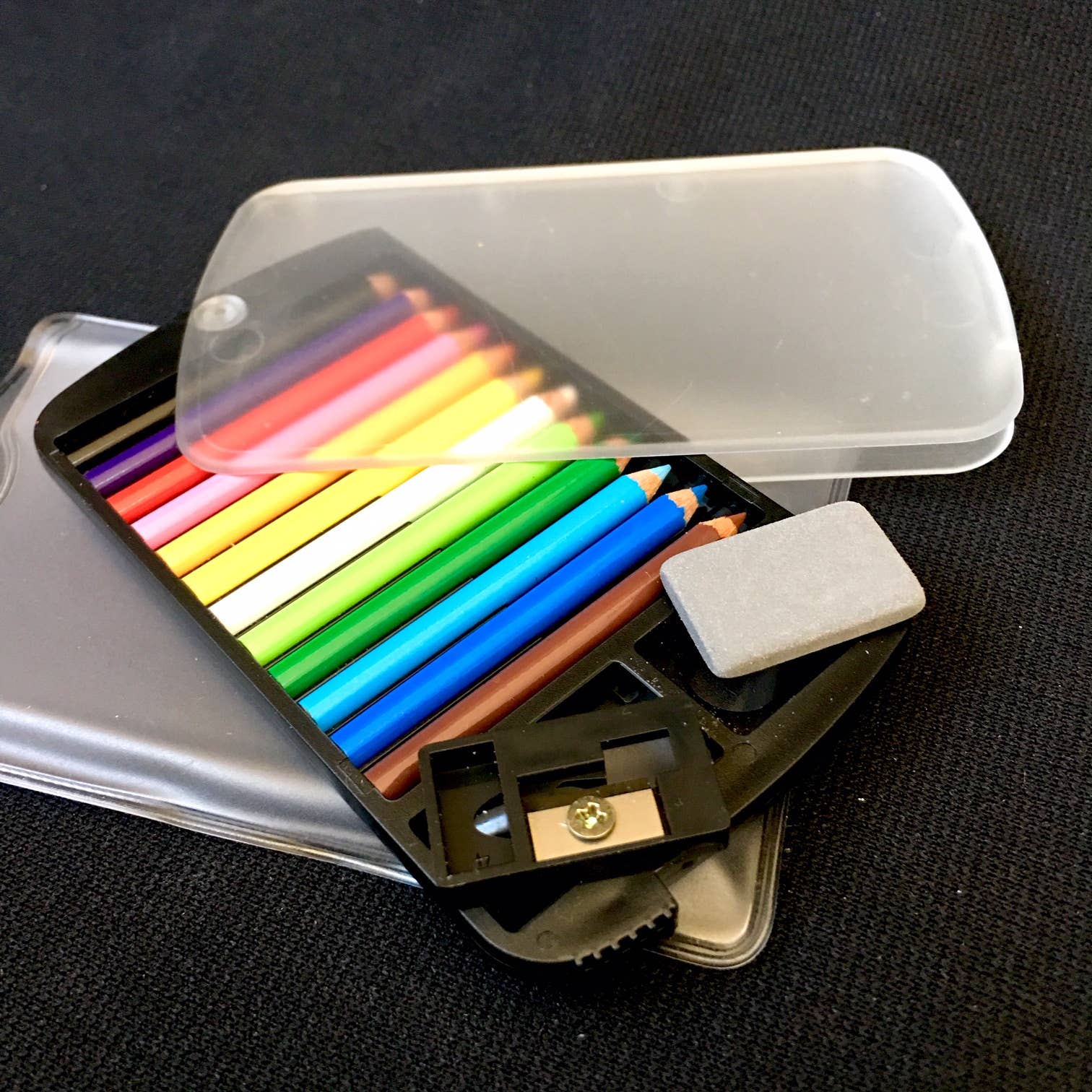 BCmini Miscellaneous > Pens Set of 12 Mini Pencils in Clear Card Case 034466221303 22134