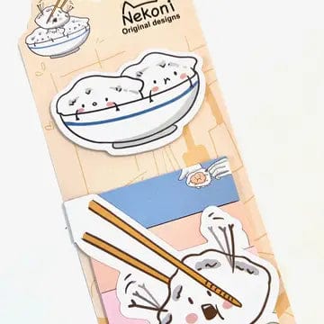 BCMINI Stationery > MINI NOTEPADS BC MINI: DUMPLING STICKY NOTES 6941348505137