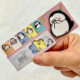 BCMINI Stationery > MINI NOTEPADS BC MINI: PENGUIN STICKY NOTES 6941348500408