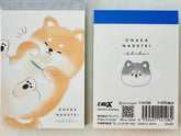 BCMINI Stationery > MINI NOTEPADS BC MINI: SHIBA INU CRUX MINI NOTEPAD 4550451141082