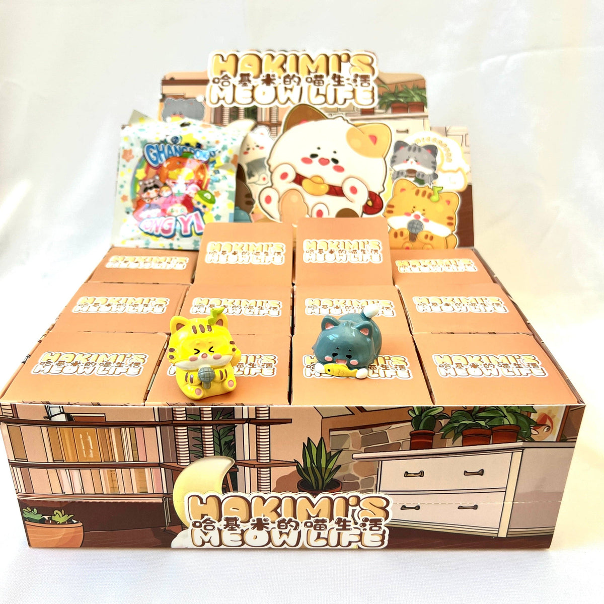 BCmini Toys > Blind Boxes BC Mini: KITTEN HAKIMI'S MEOW LIFE CAT FIGURINE BLIND BOX 6974144543805 71019