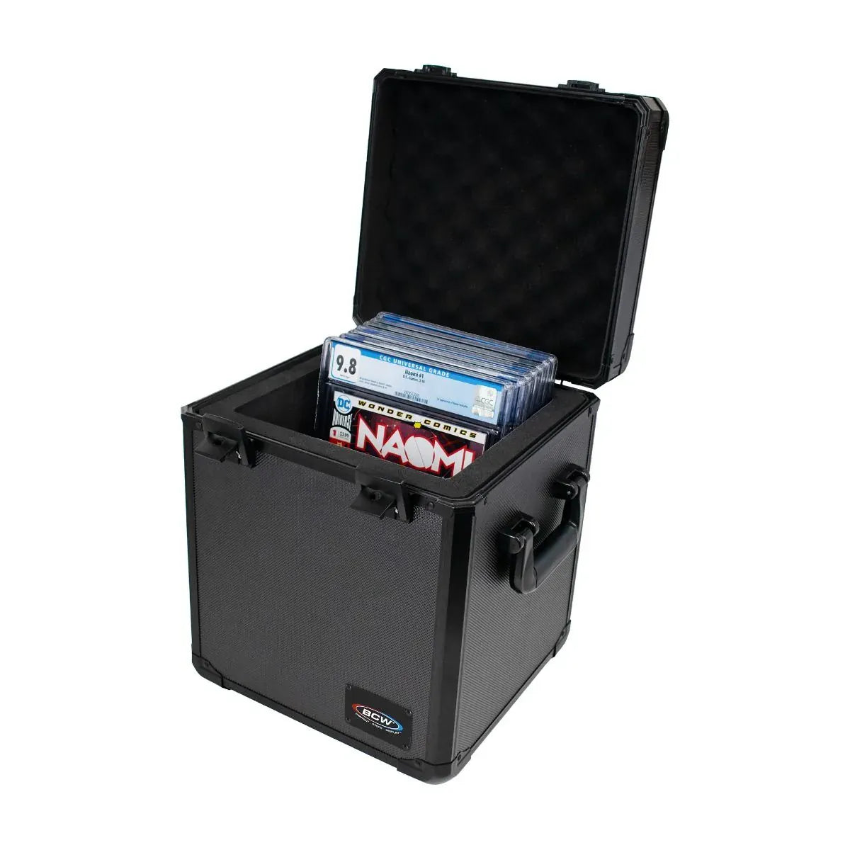 BCW Comic Supplies BCW: Large Graded Latching Case - Comics - 15 ct 722626036552 1-GLC-C15-BLK