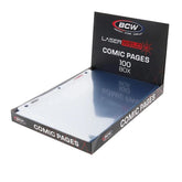 BCW Comic Supplies BCW: LaserWeld - Comic Page 100ct 722626043864 1-LWPC-100