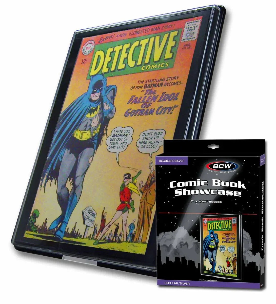 BCW Comic Supplies Comic Book Showcase - Silver 722626908026 1-CBS-SIL