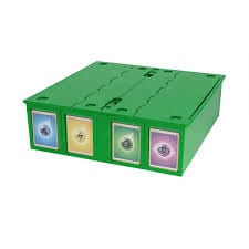 BCW Game Supplies > Box Inserts & Organizers BCW: Collectible Card Bin 3200ct - Green 722626018947 1-CCB-3200-GRN